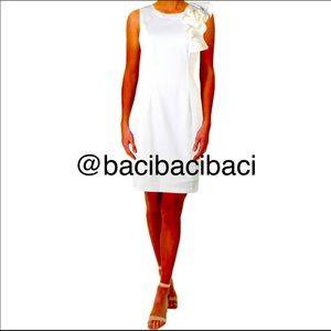 Calvin Klein 🌹
Side Ruffle Sheath Dress Size 14